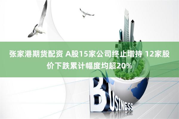 张家港期货配资 A股15家公司终止增持 12家股价下跌累计幅度均超20%